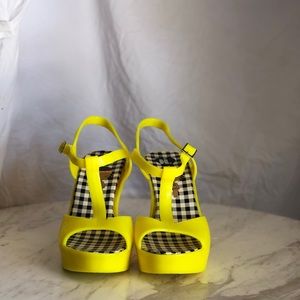 Gwen Stefani Harijuku Girl Jelly Wedges